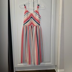 PASTOURELLE by PIPPA and Julie Striped Dress Girls 12